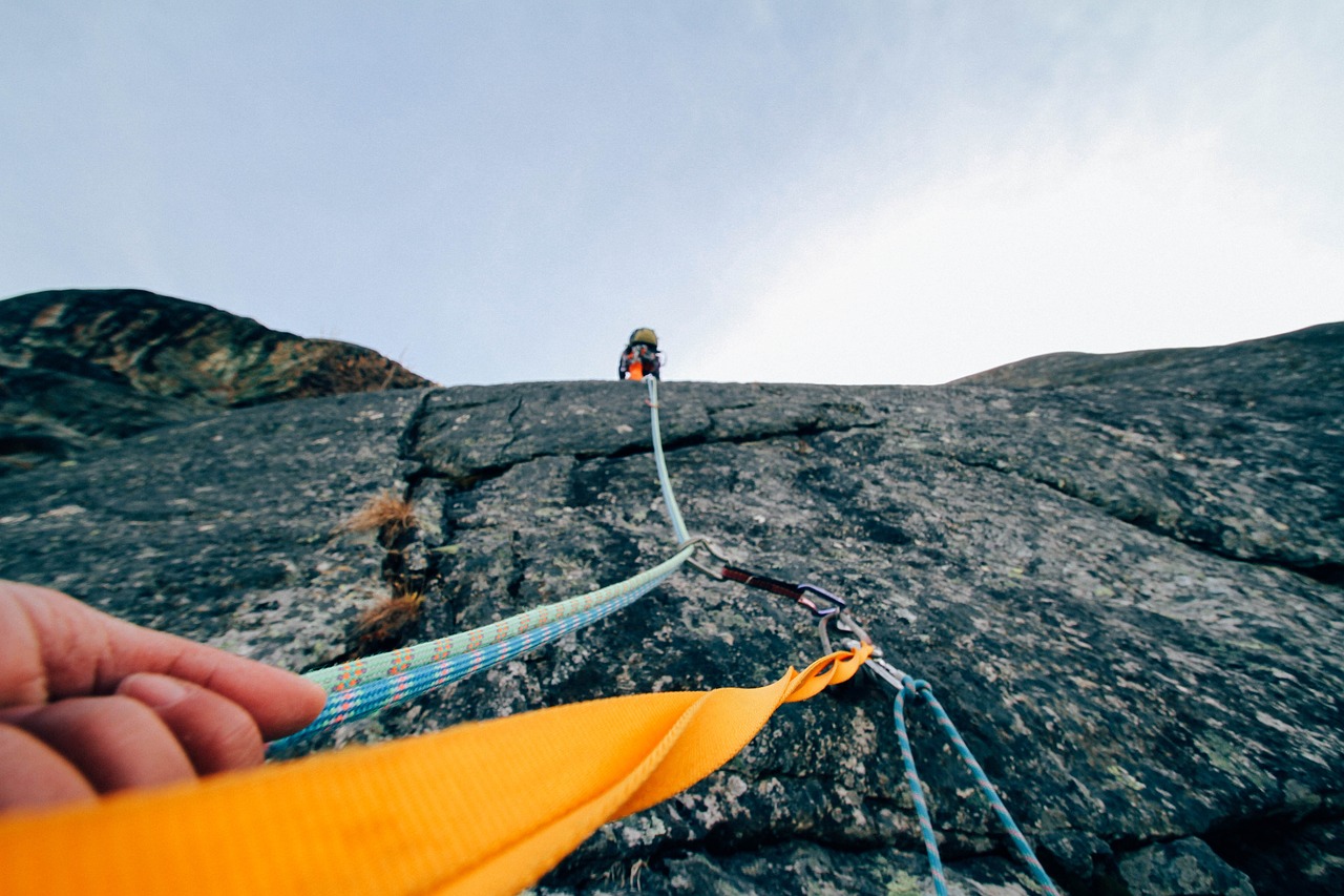 rock climbing